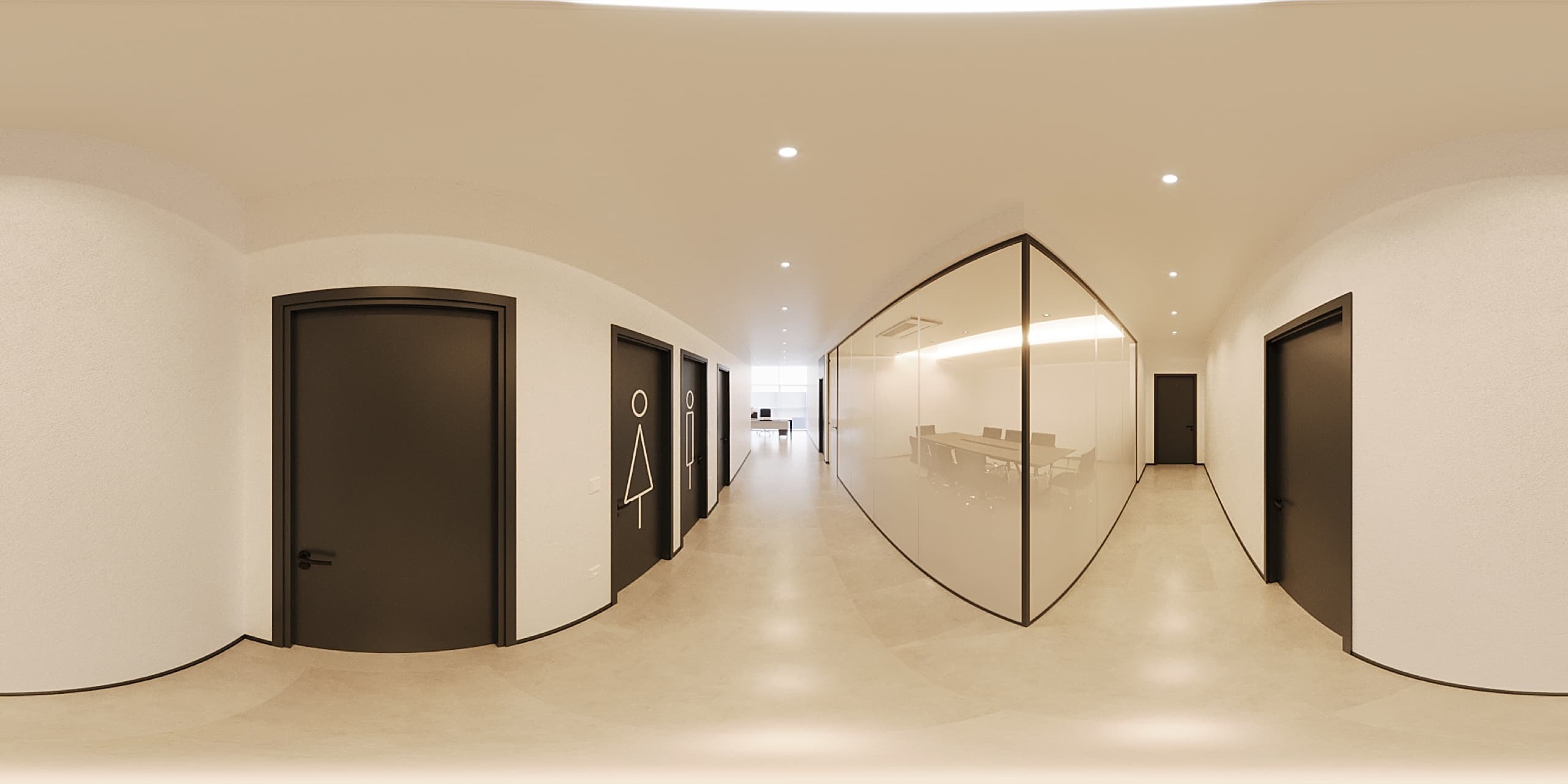 Wide overall executive floor view