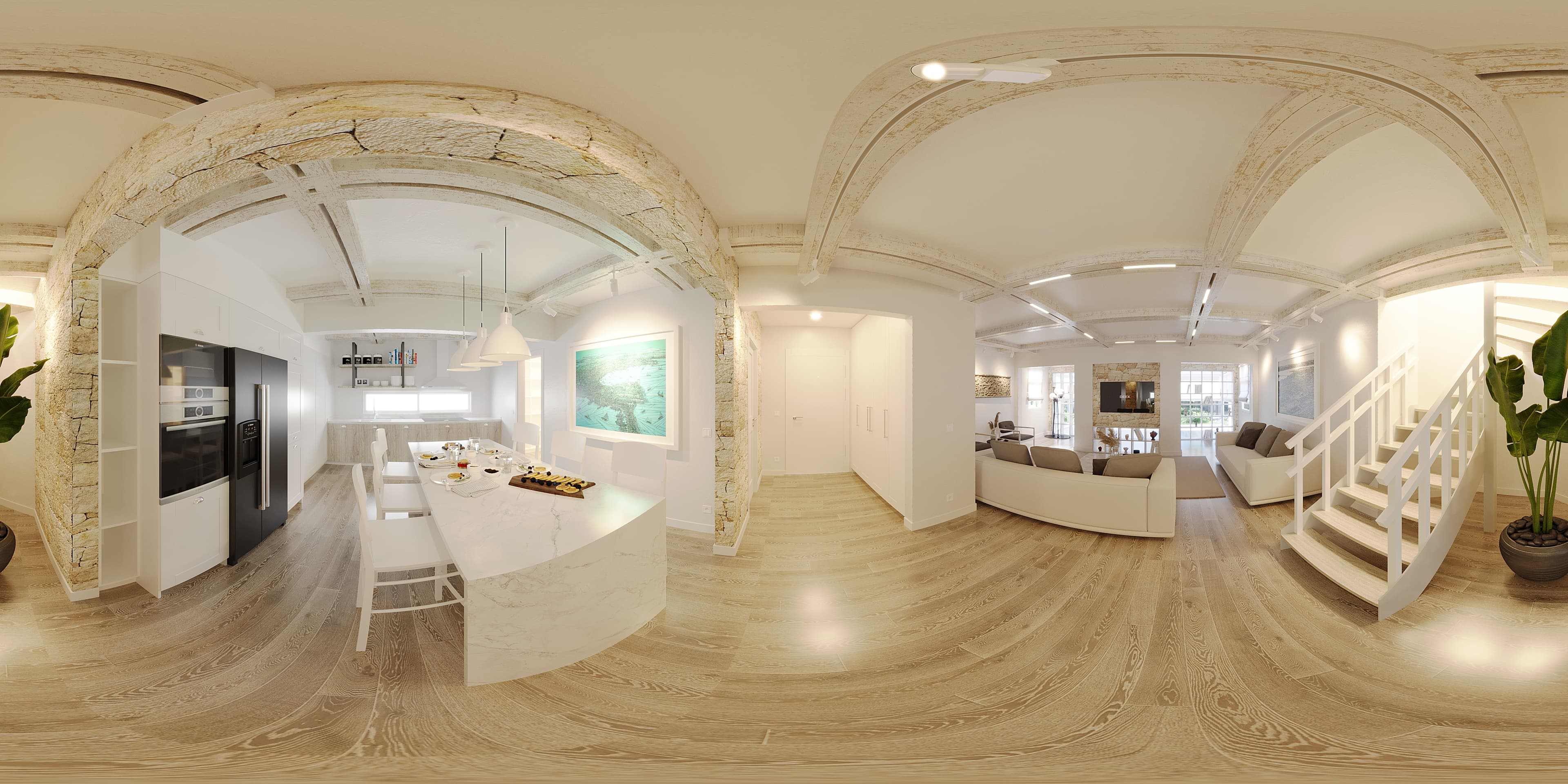 Salon panoraması